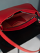 Витончена жіноча сумка арт. Baguette з натуральної шкіри із легким глянцем червоного кольору Baguette_red фото 4 Boorbon